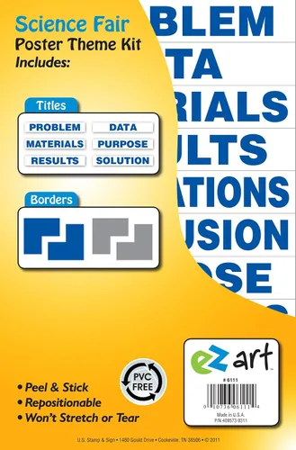 Vista 3 de Headline Sign 6109 EZ Art - Kit temático para recaudar fondos para crear tus propios pósteres