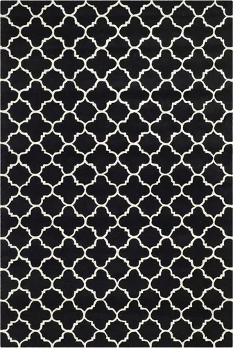 Vista 36 de SAFAVIEH Chatham Collection - Alfombra decorativa de 2 x 3 pies, color negro y marfil, lana cuadriculada enrejada hecha a mano, ideal para zonas