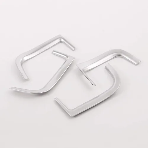 Vista 5 de 4 unids ABS puerta de coche caja de almacenamiento decorativo marco ajuste accesorios para BMW X5 G05 2019 (cromo)