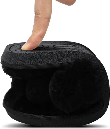 Vista 6 de JOINFREE - Pantuflas de dormitorio para mujer, cómodas, aptas para las cuatro estaciones, elegantes, zapatos para interiores y spa