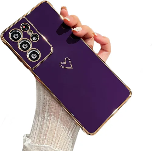 Vista 62 de ZTOFERA Funda diseñada para Google Pixel 7a, bonito diseño de corazones de amor con borde chapado y protección de lente de cámara, para Google Pixel