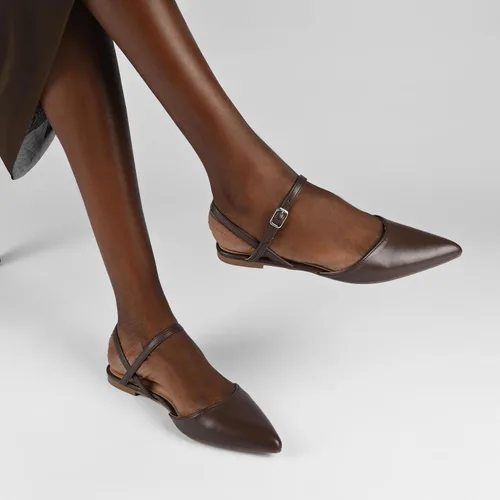 Vista 6 de Journee Collection Martine Supernatural Shades Tru Comfort - Zapatos planos de espuma para mujer, de ancho medio, ancho y estrecho con hebilla