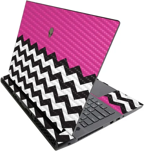 Vista 510 de MightySkins - Skin brillante con purpurina para Alienware M17 R3 (2020) y M17 R4 (2021) - Diversión de los años 90 Acabado duradero con purpurina