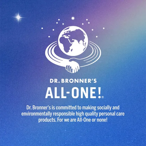 Vista 7 de Dr. Bronner's Pure-Castile Magic Soap Paquete variado y jabón corporal líquido limpiador biodegradable Sal Suds, limpiador multiusos, vegano, libre