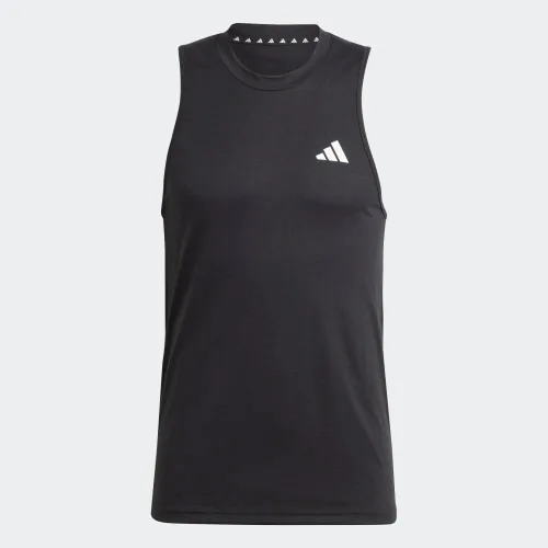 Vista 5 de adidas Men's Training Essentials Feel Ready Logo Sleeveless T-Shirt