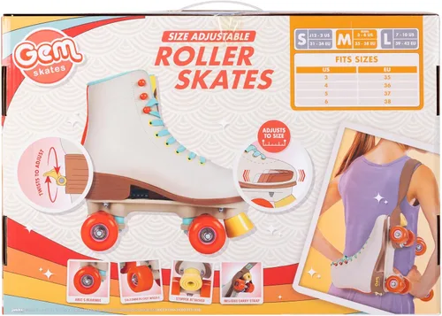 Vista 5 de GEM QUAD PATINES - CREMA, Talla 3-6