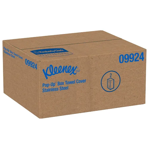 Vista 5 de Kimberly-Clark Professional, cubierta para toallas Kleenex, 09924, caja de acero inoxidable