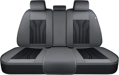 Vista 35 de FLORICH Fundas de asiento para automóviles, fundas de asiento impermeables, fundas de asiento de cuero para automóvil, paquete de 2, protector