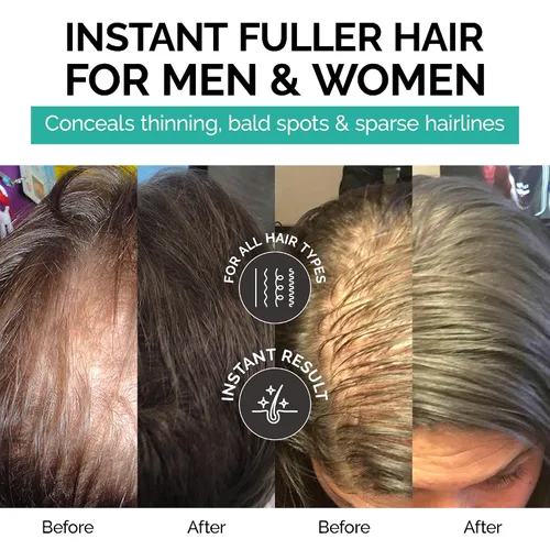 Vista 3 de Caboki Fibras regeneradoras de cabello. (30 g, suministro de 90 días). Caoba