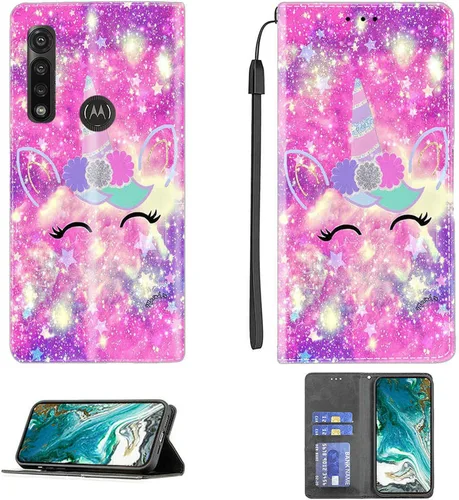Vista 508 de jioeuinly ATT Motivate 2 - Funda compatible con ATT Motivate 2, funda con soporte abatible y cierre magnético DJS