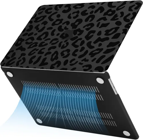 Vista 4 de MOSISO - Funda compatible con MacBook Air de 15 pulgadas M5 M4 M3 M2 Negro