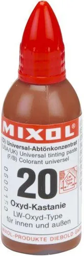 Vista 13 de Tintes universales Mixol, Negro (01) 20 ml