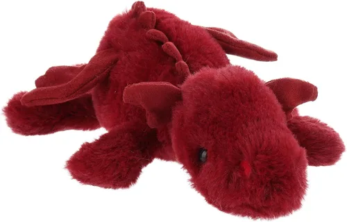 Vista 17 de Apricot Lamb Matcha Dragón Acostado Animales de Peluche para Niños, Juguetes de Peluche Suaves y Lindos para Bebés Niñas y Niños, 11 Pulgadas