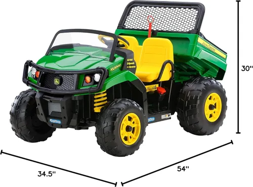 Vista 9 de Peg Perego John Deere Gator XUV, verde
