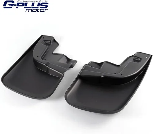 Vista 4 de G-PLUS Guardabarros moldeados resistentes compatibles con Toyota Tacoma 2005-2015, guardabarros protectores contra salpicaduras 2 piezas