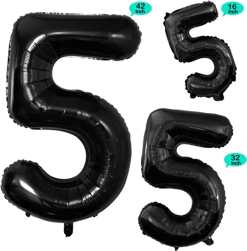 Vista 207 de GOER Globos Número 10 para Decoraciones de Fiesta de 10º Cumpleaños, Globos de Helio de Papel de Aluminio Jumbo de 42 Pulgadas para 10º Aniversario