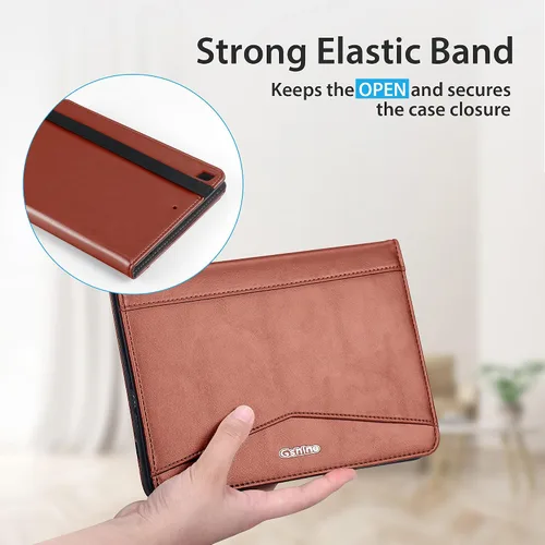 Vista 5 de Gshine Funda para iPad de 6ª generación, iPad 9.7 de 5ª generación 2018/2017, funda protectora de cuerpo completo resistente a prueba de golpes