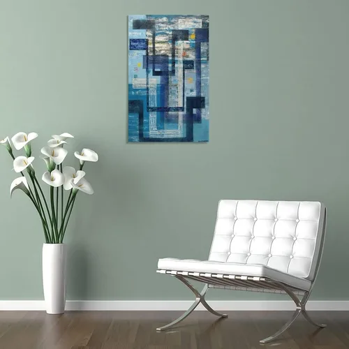 Vista 5 de QINGLIN Irene Rice Pereira Poster-The Spirit of Air Circa Canvas Poster Bedroom Decor Sports Landscape Office Room Decor Poster Gift