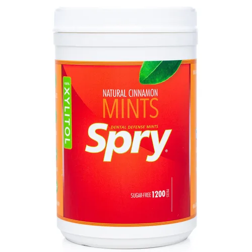 Vista 6 de Spry Xylitol Berry Blast - Caramelos sin azúcar, promueve la salud oral, aumenta la producción de saliva, detiene el mal aliento, sin OMG, sin