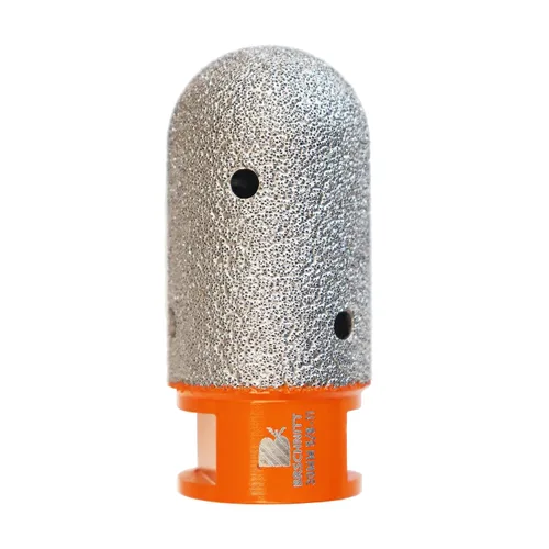 Vista 10 de Broca biseladora de diamante, brocas de diamante BRSCHNITT de 1 3/4 pulgadas con rosca de 5/8-11 para agrandar, pulir y biselar los agujeros exsit