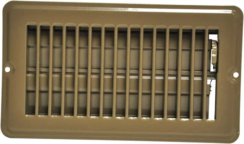 Vista 4 de DANCO Registro de piso de acero de 4 x 10 pulgadas con caída de 1-5/16 pulgadas, blanco, 1 paquete (62070)