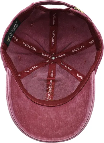 Vista 5 de NVJUI JUFOPL Gorra de béisbol bordada para el pelo de Pickleball Don't Care, regalos de pickleball para hombres y mujeres, Rojo