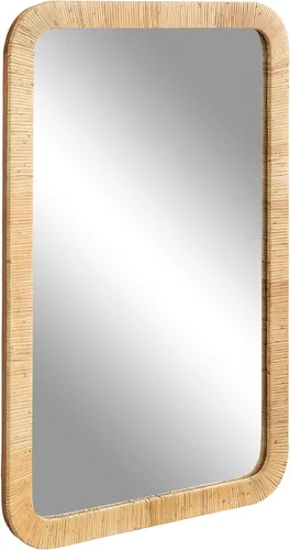 Vista 10 de Kate and Laurel Rahfy Rectangle Framed Wall Mirror