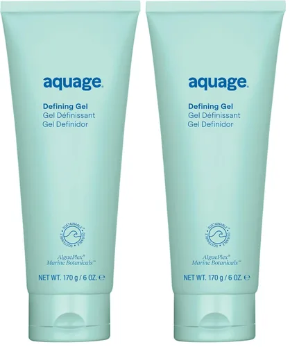 Vista 9 de Aquage - Gel definidor de gel firme y flexible para mujeres y hombres, control del encrespamiento, rebote, brillo y resistencia a la humedad