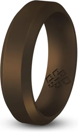 Vista 52 de Knot Theory - Anillo de boda de silicón para hombres y mujeres Anillos de goma finos de calidad superior con gran estilo, comodidad; son ideales