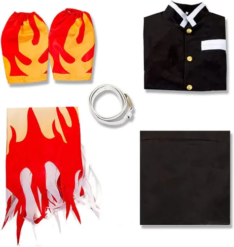 Vista 6 de Disfraz de uniforme para hombre adulto, kimono, traje de fiesta de Halloween