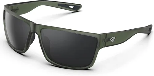 Vista 15 de TOREGE Gafas de sol deportivas polarizadas para hombres y mujeres, para ciclismo, correr, golf, pesca, gafas de sol TR26 Marco negro y lente nocturna