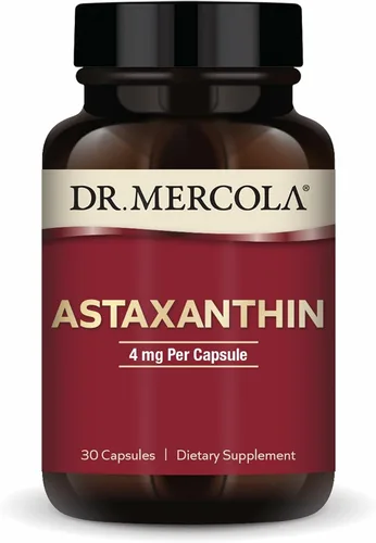 Vista 8 de Dr Mercola Astaxantina 4 mg, 90 porciones (90 cápsulas), sin OMG, sin soja, sin gluten