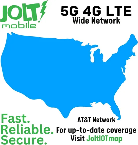 Vista 2 de Jolt Mobile Data SIM Card – Plan de datos de 30 días de Internet de 2 GB en red AT&T 5G 4G LTE compatible con cualquier dispositivo IoT desbloqueado