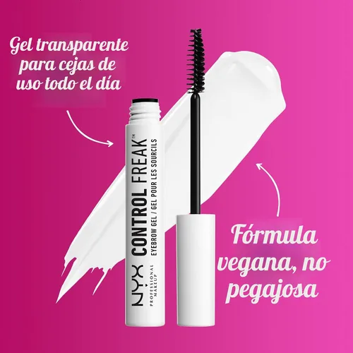 Vista 2 de NYX PROFESSIONAL MAKEUP Control Freak Gel para cejas - Transparente