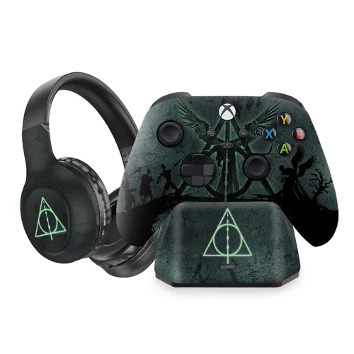 Vista 22 de Vennom Original X-box Modded Controller Wireless and Stand Compatible with X-box One Series X- Customized in USA with Advanced HydroDip Print