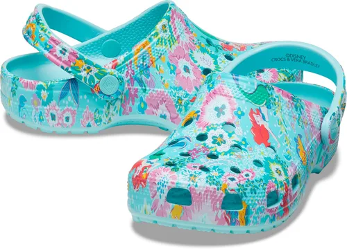 Vista 6 de Crocs Zuecos clásicos unisex de Disney X Vera Bradley de la Sirenita