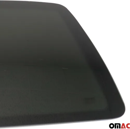 Vista 6 de OMAC Cristal de ventana para Volkswagen Eurovan 1992-2003 Barn Puerta Derecha L1 L2 Negro