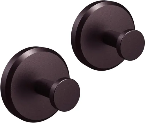 Vista 11 de HOME SO Ganchos con ventosa para toallas de ducha y baño, paquete de 2 – Ganchos de ventosa para colgar toallas, batas y abrigos – azulejos, puerta