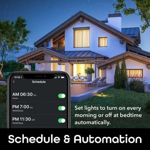 Vista 14 de Geeni Interruptor de luz inteligente con atenuación Wi-Fi, sin concentrador, Alexa y Google Home