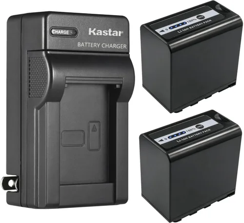 Vista 5 de Kastar AG-VBR89G - Cargador de batería de pared de CA de repuesto para videocámara Panasonic HC-X2 4K, videocámara móvil Panasonic HC-X20 4K