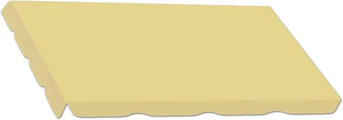 Vista 18 de Cubierta de repuesto para columpio de patio al aire libre (65 x 45 pulgadas, beige)