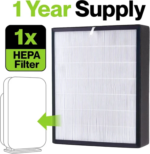 Vista 4 de Durabasics Filtro HEPA compatible con Alen BreatheSmart Classic y BF35