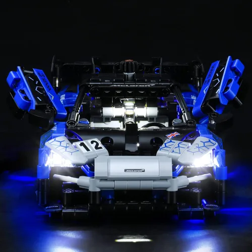 Vista 2 de LIGHTAILING Kit de iluminación LED para Lego- 42123 Senna GTR modelo de bloques de construcción - Juego de luces LED compatible con el modelo Lego