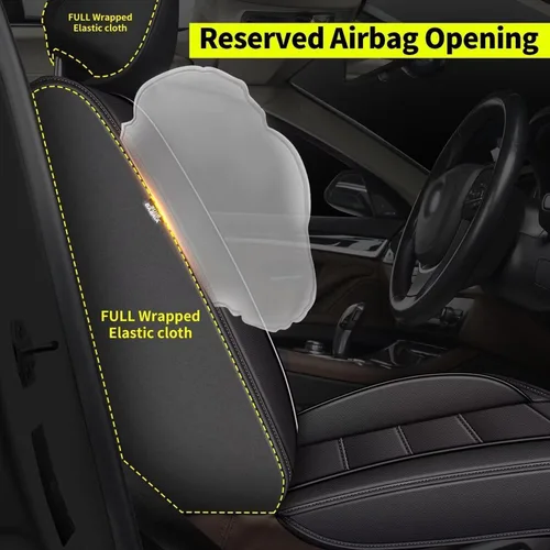 Vista 8 de DISUTOGO Fundas de asiento para Honda Pilot 2016-2025 2026