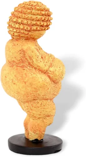 Vista 3 de Ebros Gift Venus of Willendorf Reproducción del Paleolítico Edad de Piedra Artefacto Estatua de Museo Decoración Mini Escultura 4.75" de Alto Dioses