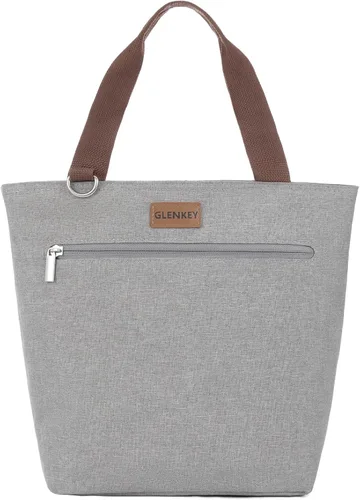 Vista 8 de GLENKEY Bolsa Térmica para Almuerzo Tote Lonchera - Bolsas Enfriadoras Grandes a Prueba de Fugas para Adultos - Lonchera Suave para Mujeres Trabajo