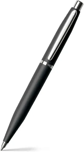 Vista 6 de Sheaffer VFM - Pluma estilográfica con acabado mate negro, detalles cromados, con punta mediana