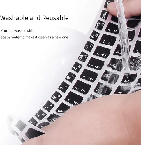Vista 6 de CaseBuy Funda de teclado para Dell Latitude 5480 5490 5491 7490 7480 14 pulgadas portátil, Dell 3340 E3340 E5490 E5491 E5450 E5470 E5470 E7470 E7480