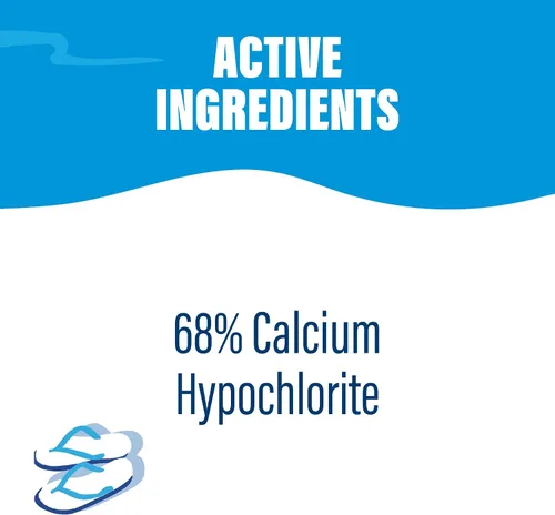 Vista 3 de Poolife Choque rápido para algas de piscina, bacterias, eliminación de contaminantes – Disolución rápida, hipoclorito de calcio sin CYA para agua