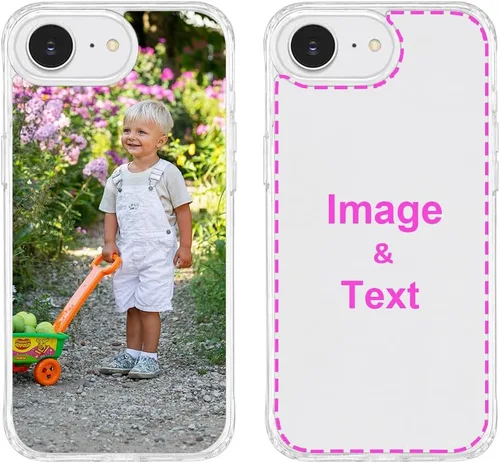 Vista 91 de Funda de teléfono personalizada para Apple iPhone 8 Plus iPhone 7 Plus, personalizada con foto, imagen, texto, imagen, diseño de imagen